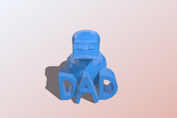 Dad Duck | 3d print model