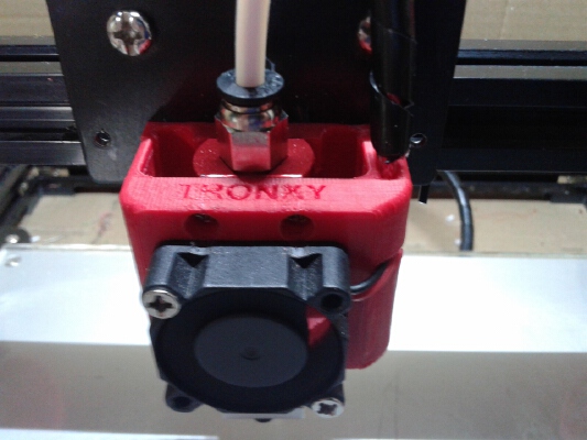 Tronxy  X3 Hot_end cover | 3d print model