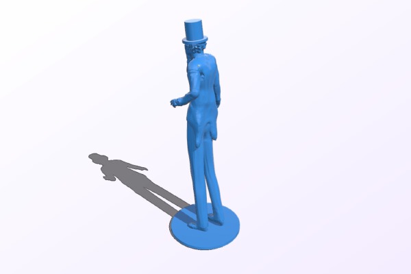 Uncle Sam Circus Stiltwalker | 3d print model