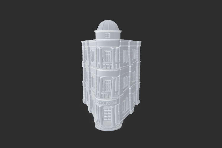 3d printed Gringotts bank | Files to download and to 3D print for free ...