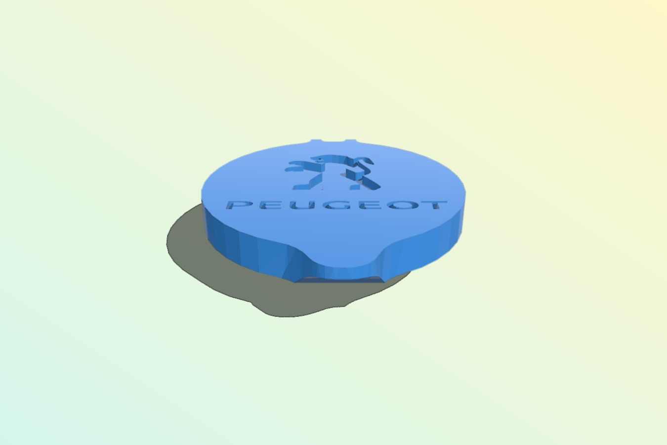 Peugeot 207 water container cover