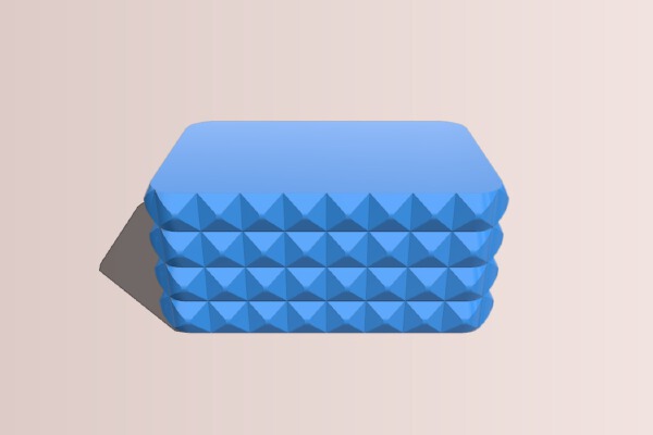Rectangular open box (VaseMode) | 3d print model