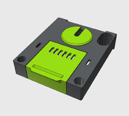 Anycubic i3 Mega - Extruder cable cover | 3d print model