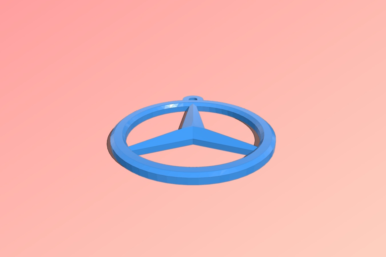 Mercedes Keychain