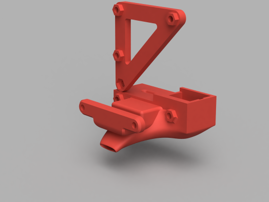 Print cooling for Jeka_tm's E3D v6 mount | 3d print model