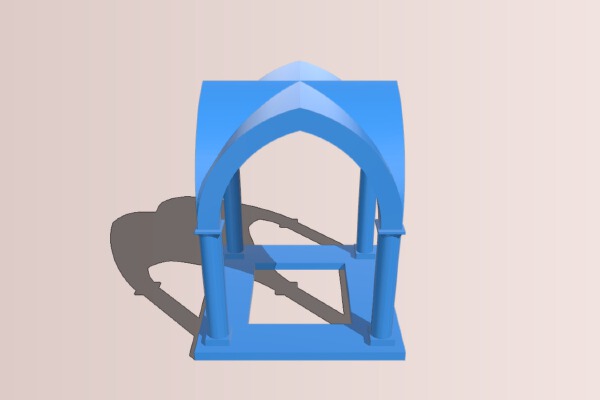Medieval vault | 3d print model