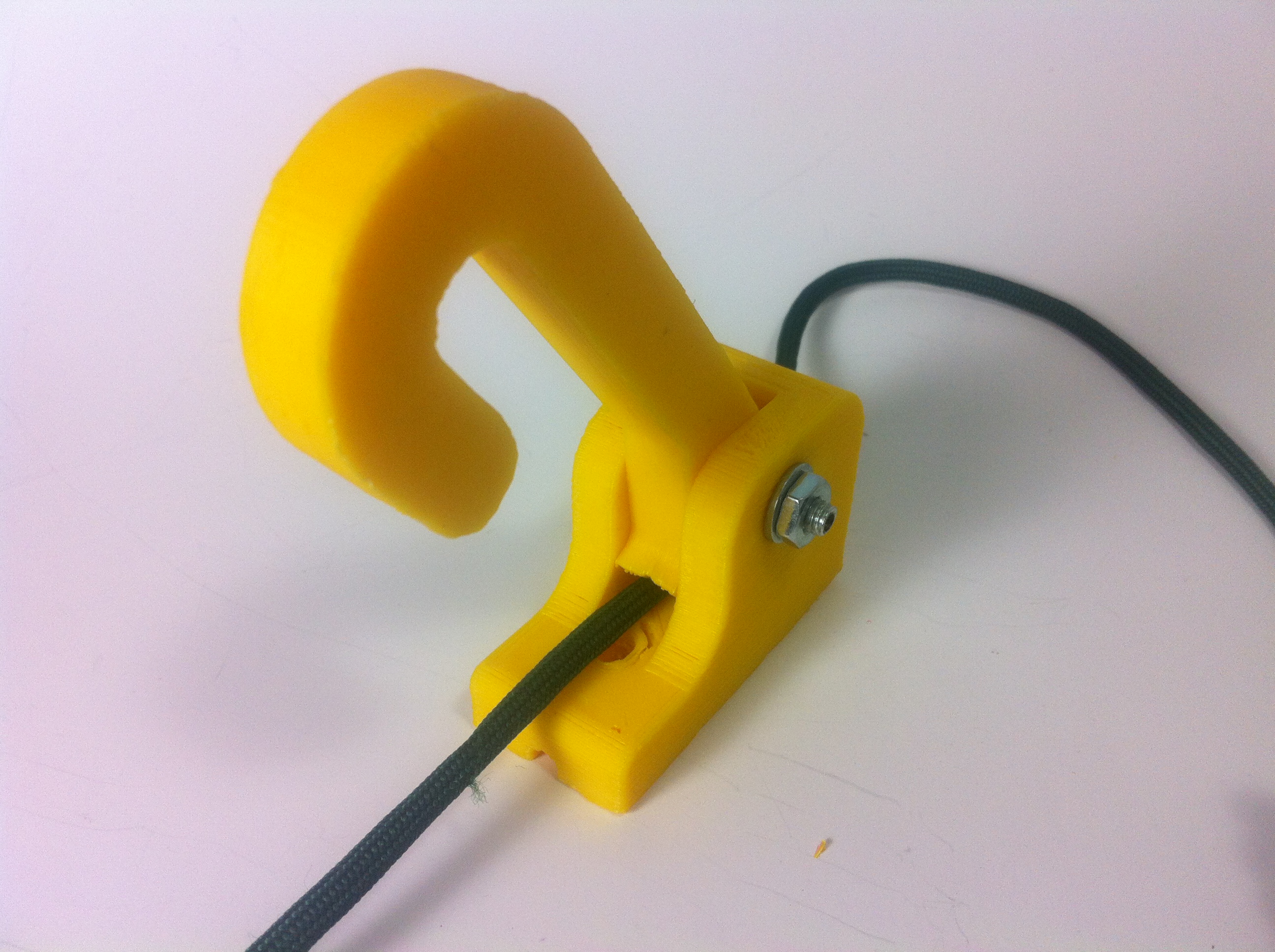 No Tie Paracord Cam Lock with Hook