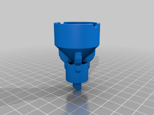 Citadel to Dropper transfer kit (Threaded Funnel) | 3d print model