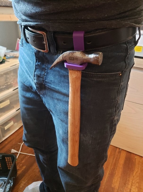 Hammer belt clip