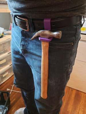 Hammer belt clip | 3d print model