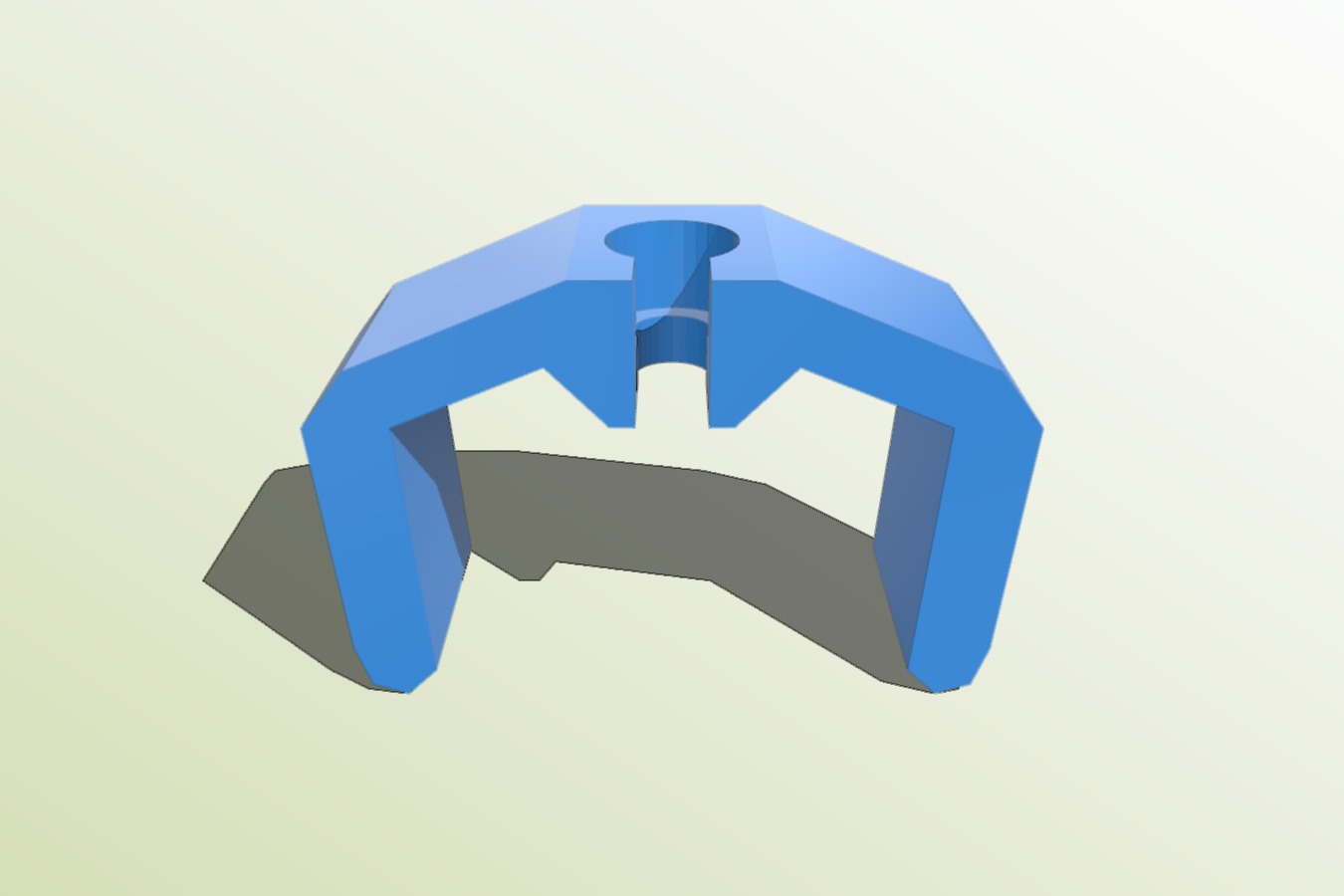 Filament guide for use with a specific filter.