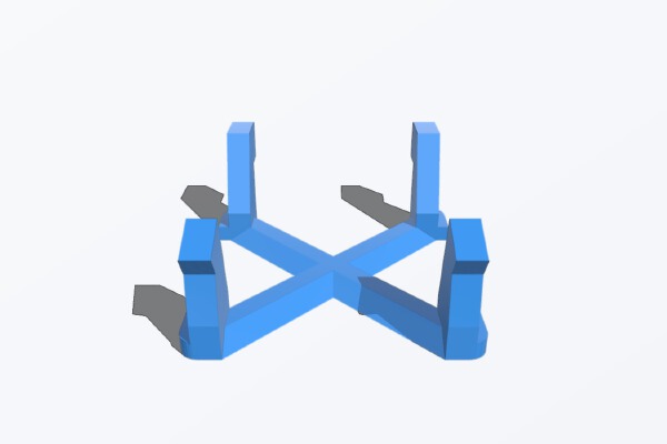 Pegboard Wire Spool Holder | 3d print model