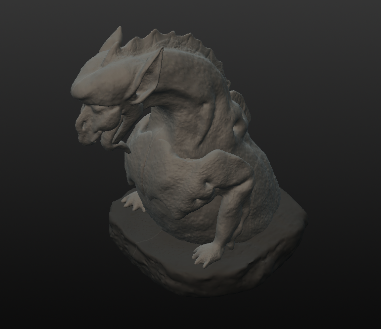 gargoyle 2 inspired by Cathedral Notre Dame from Paris