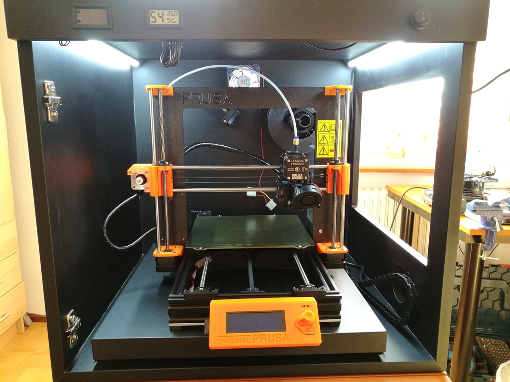 Prusa i3 MK2 MK2s MK2.5 MK3 enclosure home made