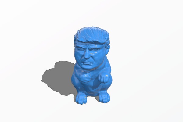 Trump Squirrel | 3d print model