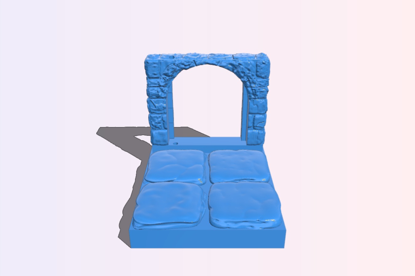 Openforge Stone Arch Edge Doorway