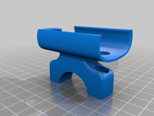insta360 GPS Smart Remote mount for motorbike handlebar | 3d print model