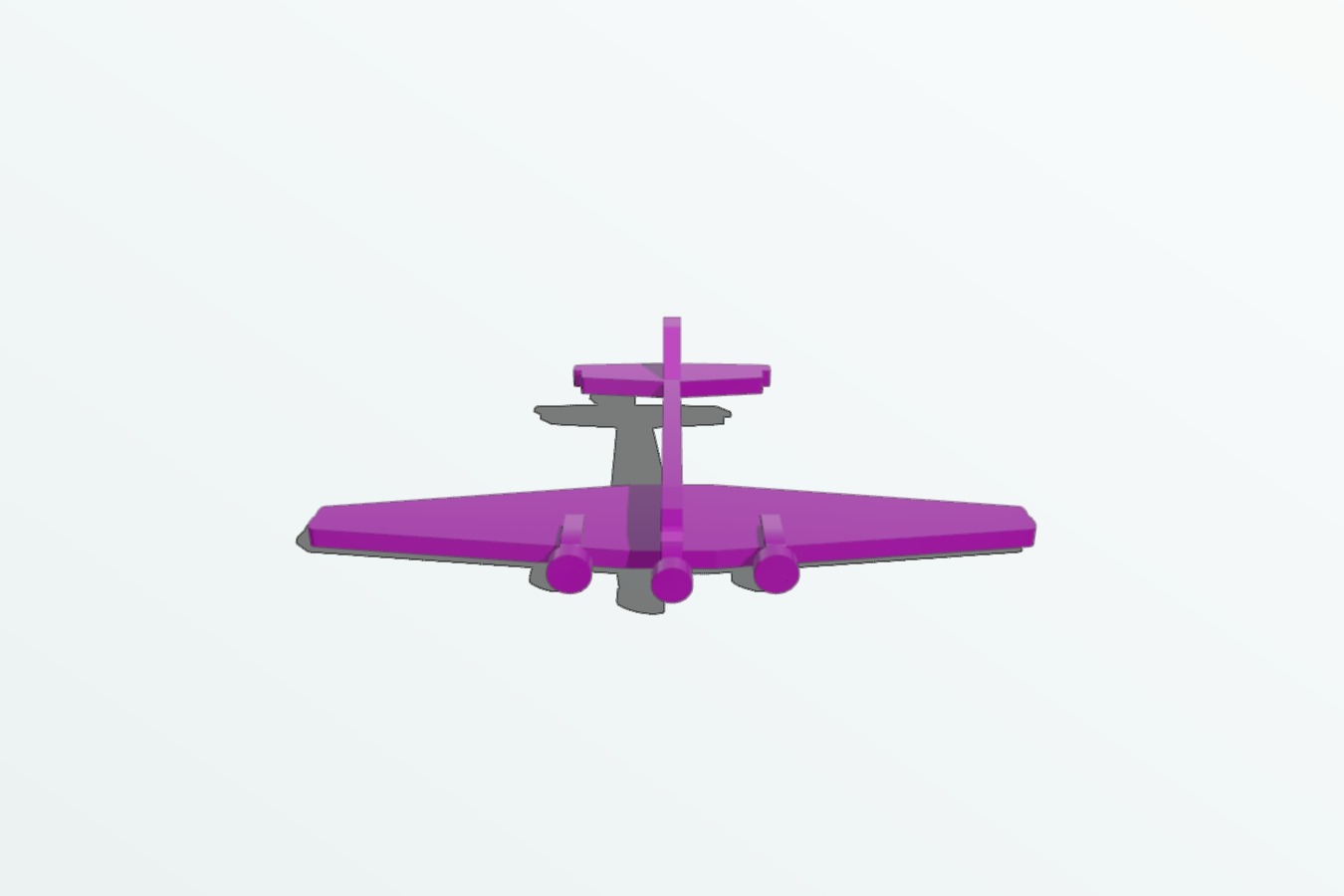 Junkers Ju-52 simplified cnc_laser