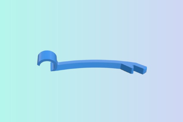 Printrbot+ Filament Spool Holder | 3d print model