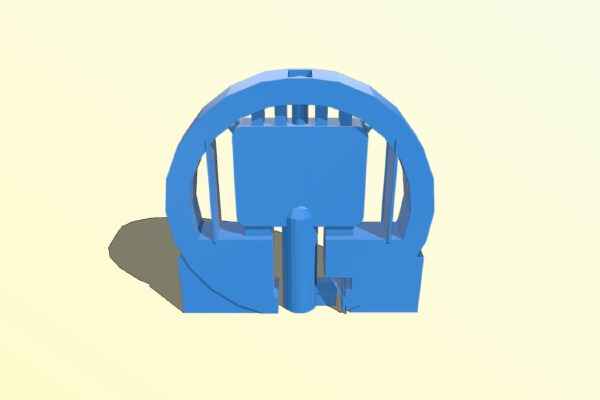 Multi-tool (handcuff key) with supports v1.0.2 | 3d print model