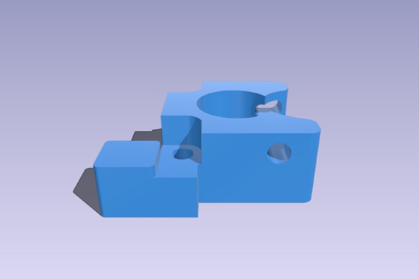 Extruder Modifications for MM2 | 3d print model