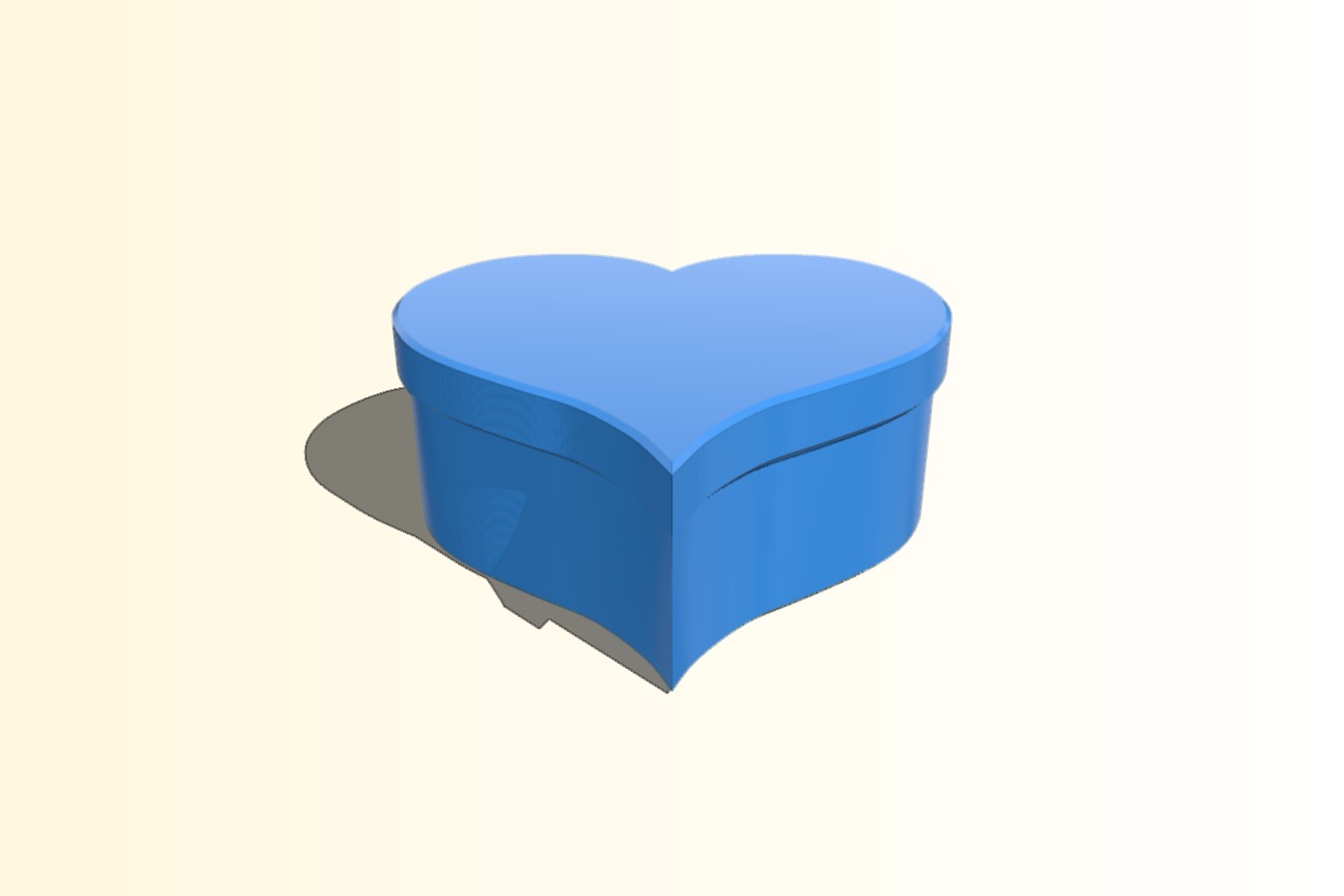 Heart gift box