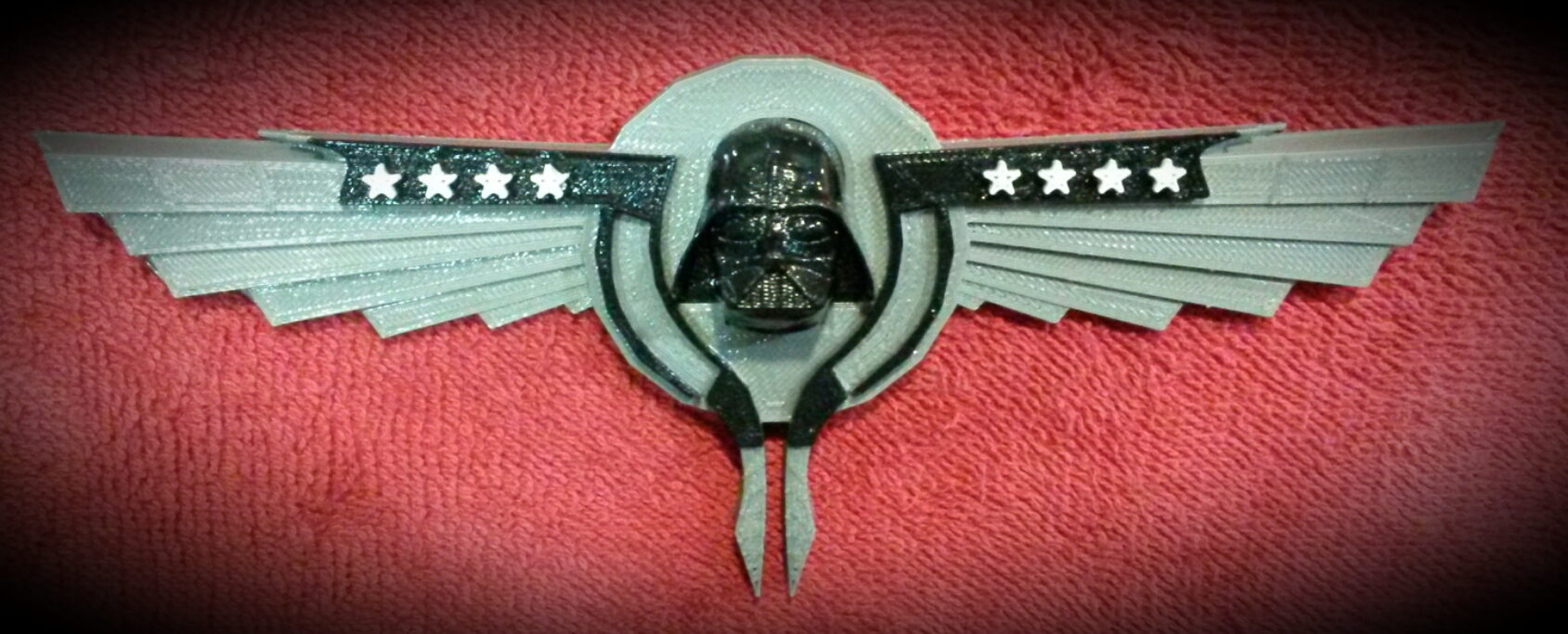 Vader Badge . . . . . Separated Head