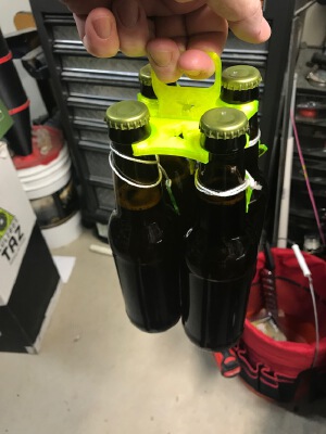 Beer Tote, 4-pack | 3d print model