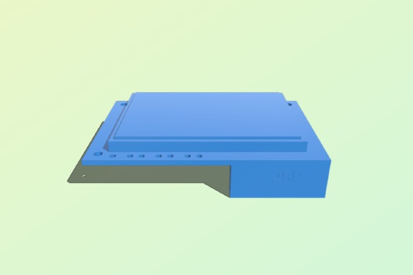 Raspberry Pi TFT dummy | 3d print model
