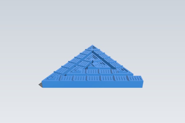 Triangle Crib Board | 3d print model
