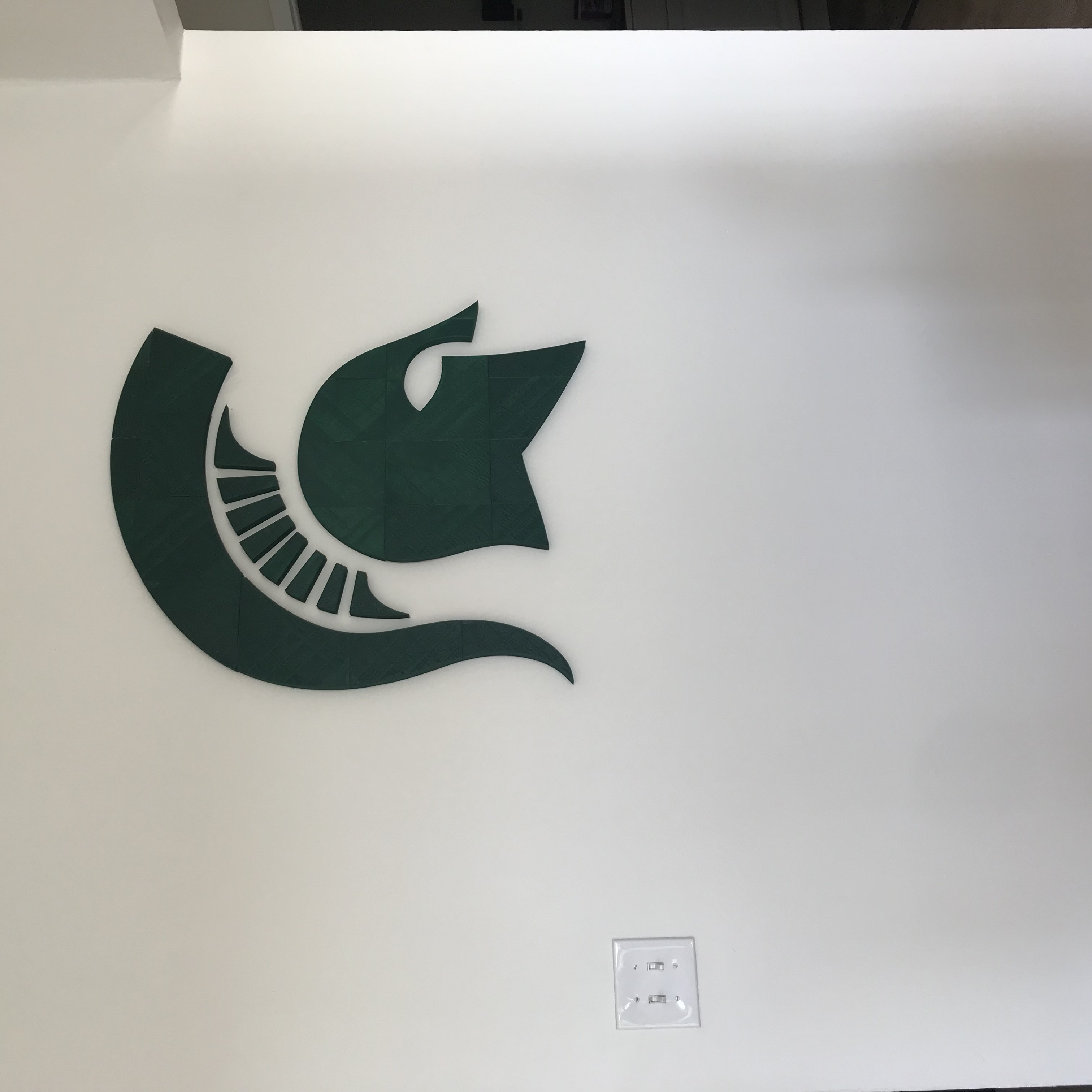 Spartan Head Logo Wall Decoration (GIANT)