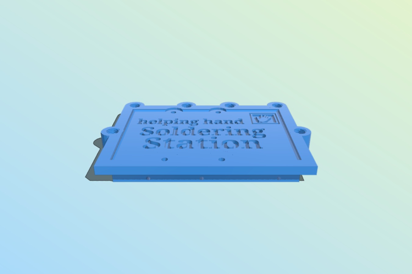 Soldering HD BASE third hand, helping hand, six tweezers