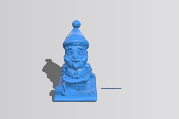 Santa Trapped UP Santa Claus | 3d print model