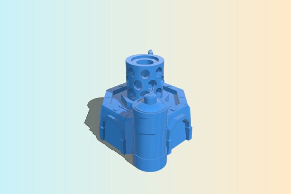 Clash of Clans Laboratory Level 8 | 3d print model