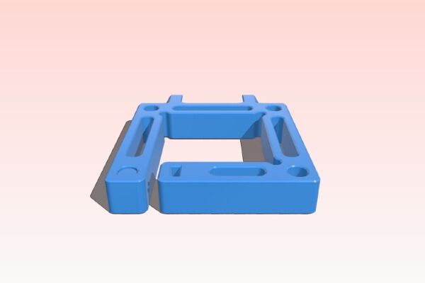 Nema 17 Stepper Suspension Mount - Deltas | 3d print model