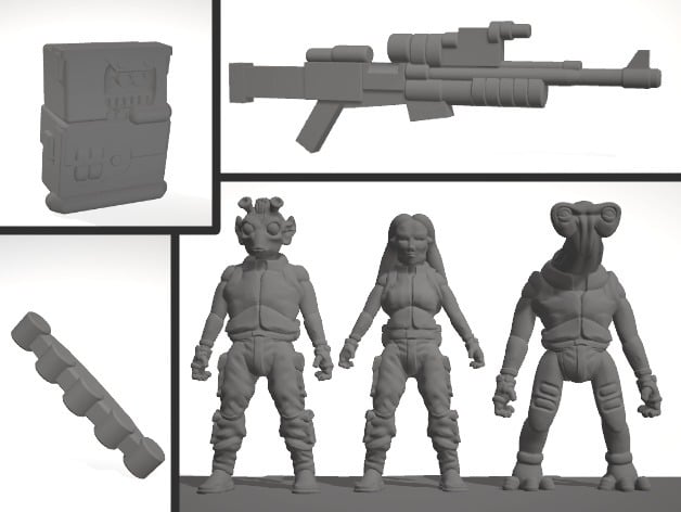 Sculptris Dummies: Star Wars Alien Rebels