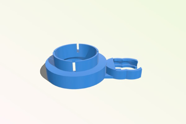 Polar Scope Illuminator for Skywatcher mount (scad) | 3d print model