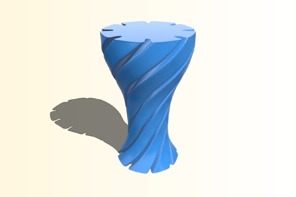 Twisty Vase | 3d print model