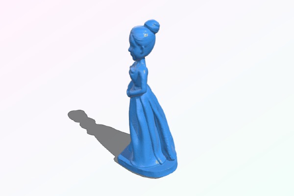BARBIE BRIDE（GENERATED BY REVOPOINT POP） | 3d print model