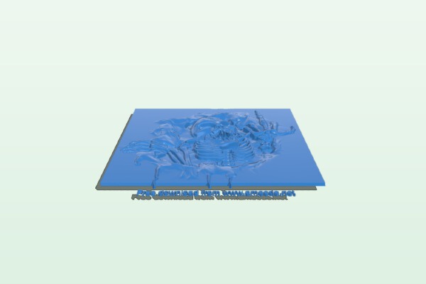Skeleton painting | 3d print model
