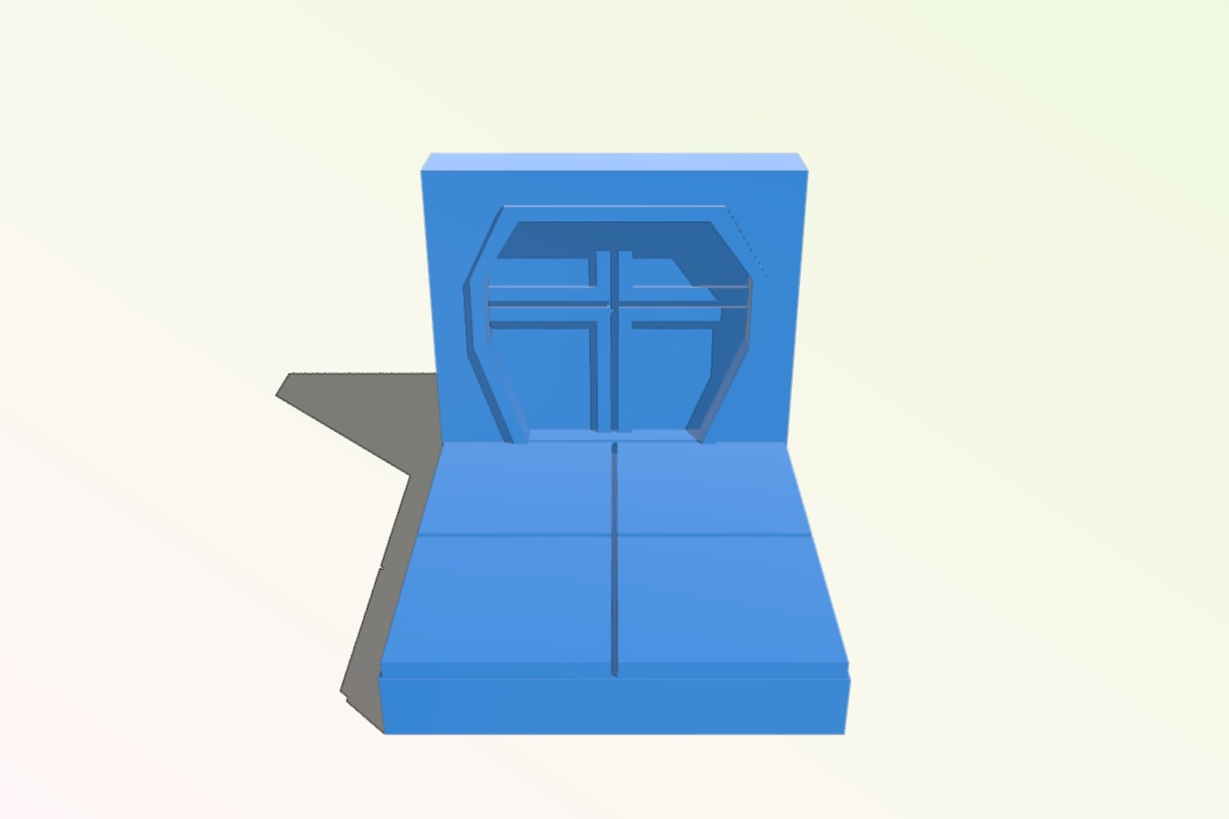 Openforge Smooth Sci-fi Doorway