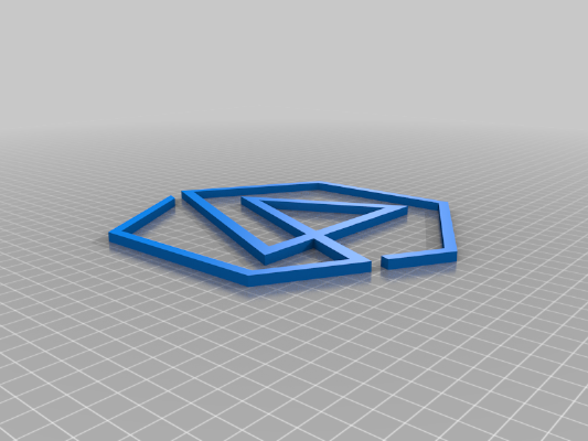 Linkin Park logo 2017 - LP 2017 | 3d print model