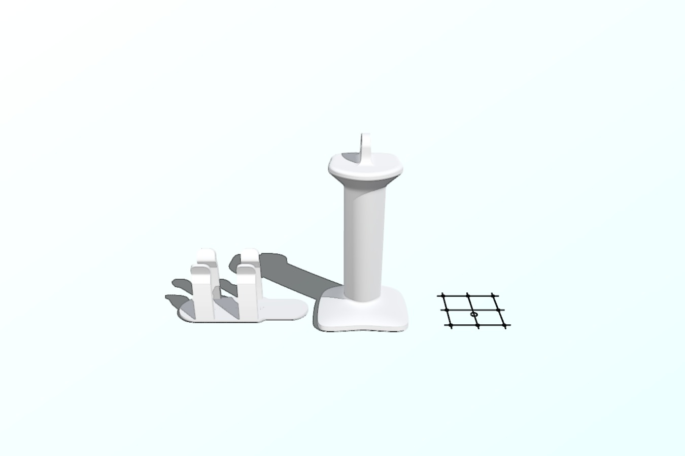 ASUS XTION 3D scanner - Handle and Lens Cover