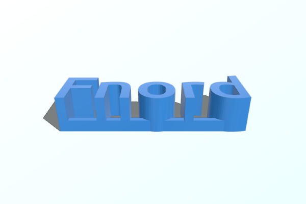 3D fnord plate | 3d print model