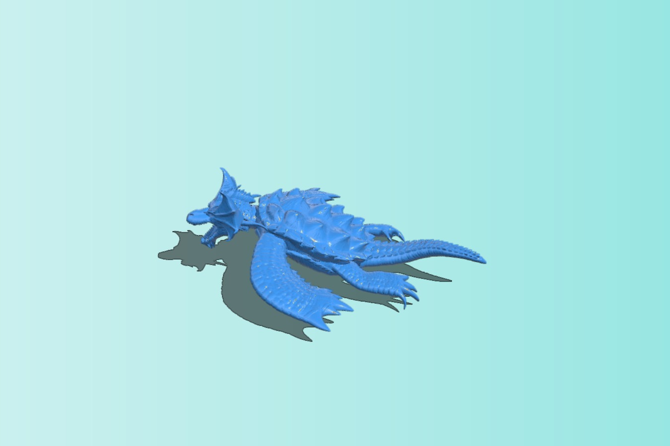Dragon-headed turtle