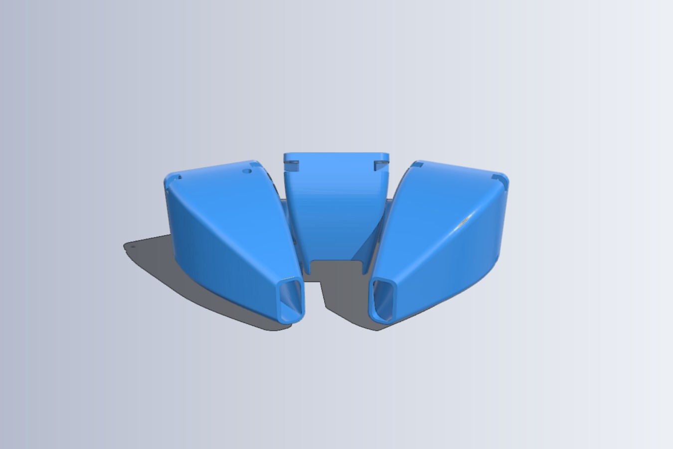CR-10 _ Ender 3 Dual 40mm Volcano Part Cooling Fan Ductinator