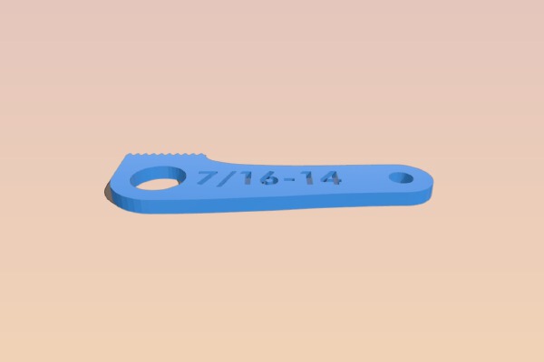 Thread Gauge Set | 3d print model