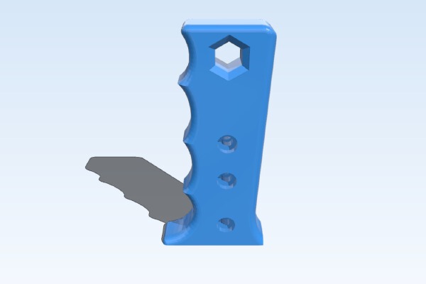 Keyhole Saw Handle | 3d print model