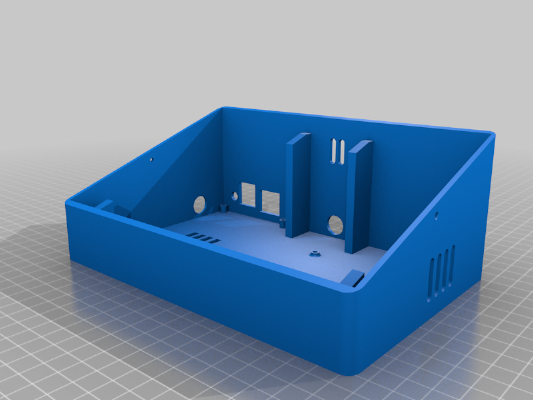 Banana PRO and LCD TS 7 CASE Landscape disk 2.5 | 3d print model