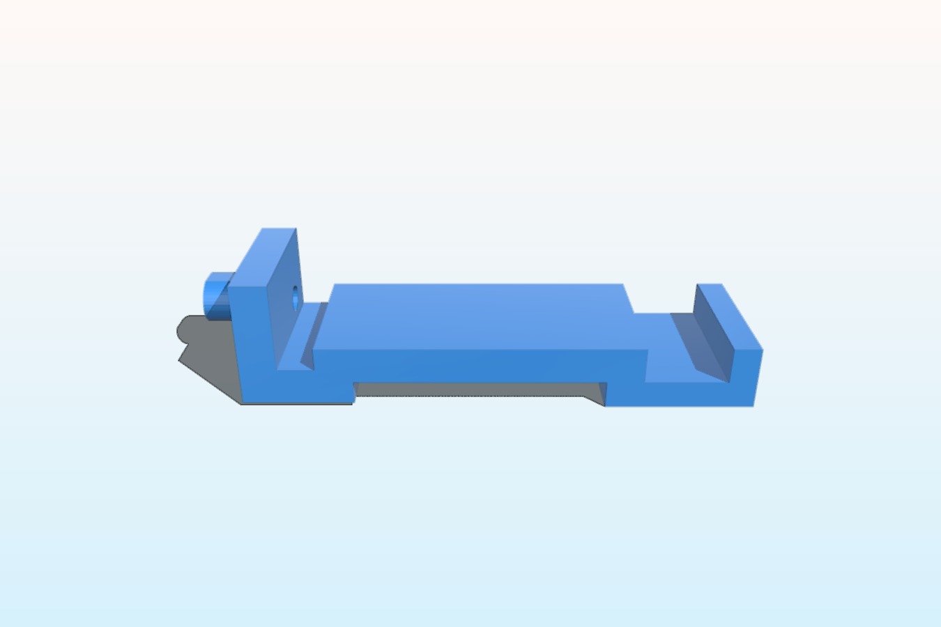 GEEETech Prusa i3b Acrylic X-axis adjustable endstop extension